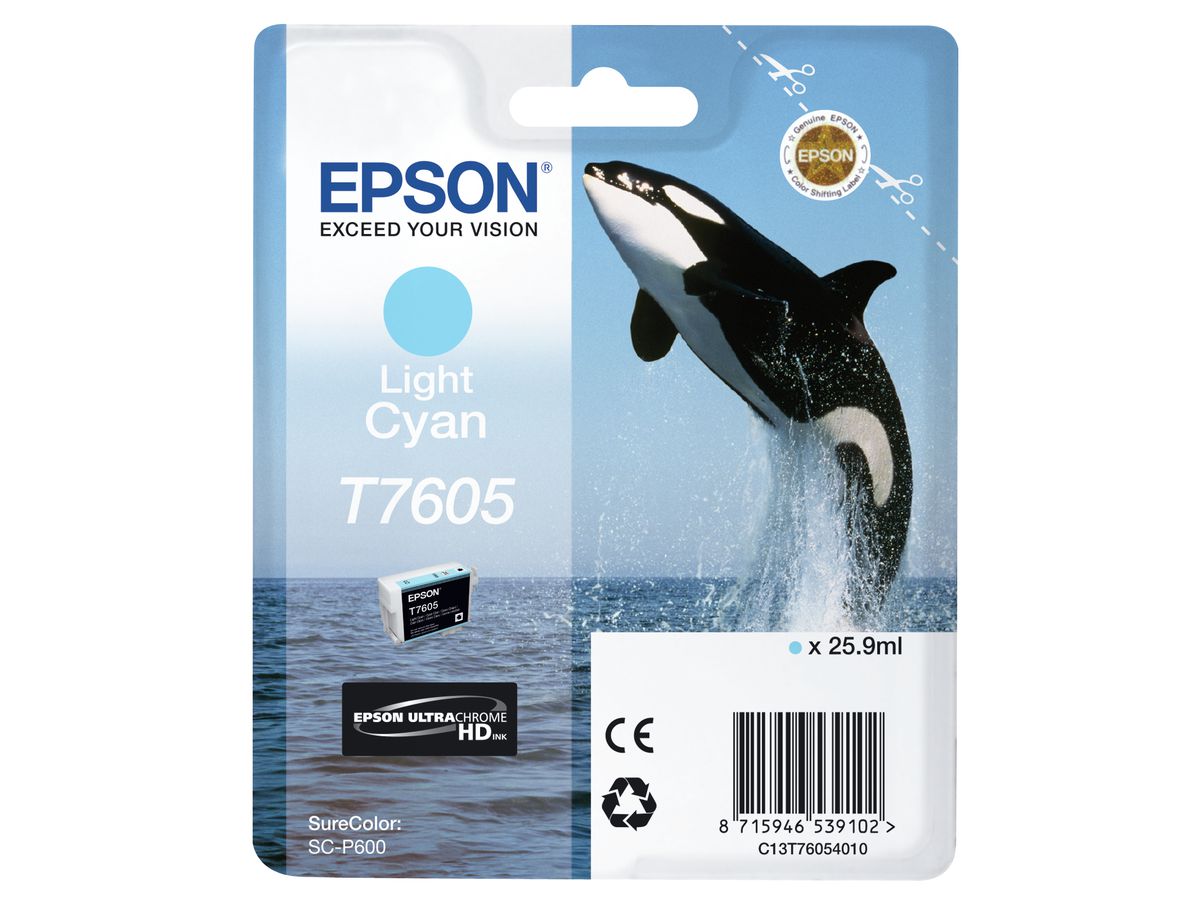Epson T7605 Cyan clair