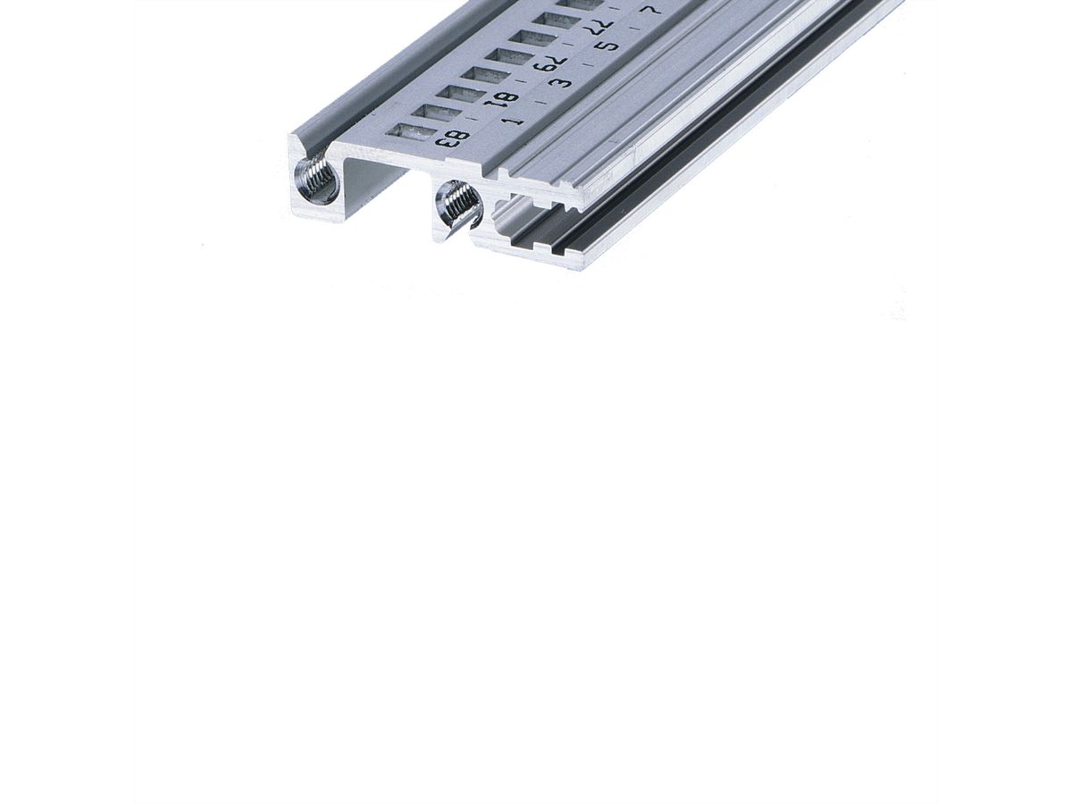 Rail horizontal SCHROFF, arrière, type H-VT, lourd, 40 HP