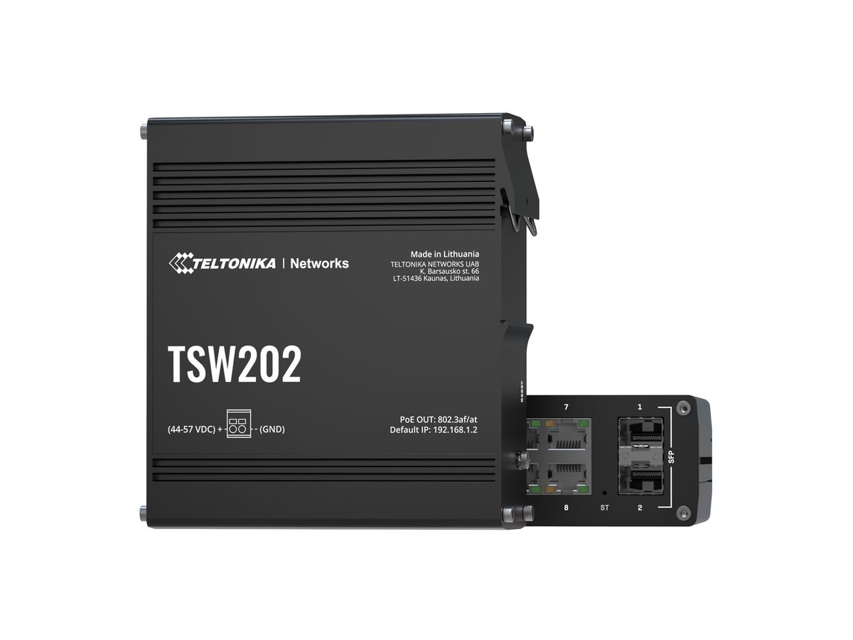 TELTONIKA TSW202 Switch géré PoE+