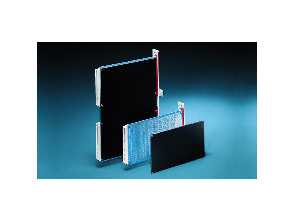 Couvercle latéral à souder pour circuits imprimés SCHROFF, 3 U, 100 mm x 160 mm, 55°C