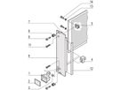 SCHROFF Plug-In Unit Kit avec poignée d'extraction Type 1, blindé, gris, 3 U, 10 HP