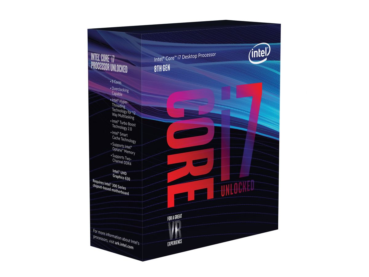 Intel Core i7-8700K processeur 3,7 GHz 12 Mo Smart Cache