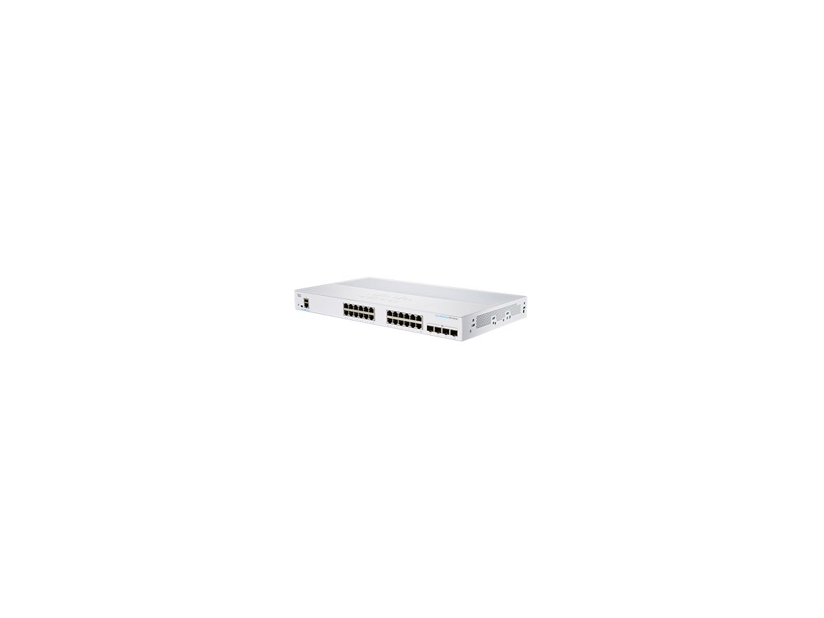 Cisco CBS350-24T-4X-EU commutateur réseau Géré L2/L3 Gigabit Ethernet (10/100/1000) Argent
