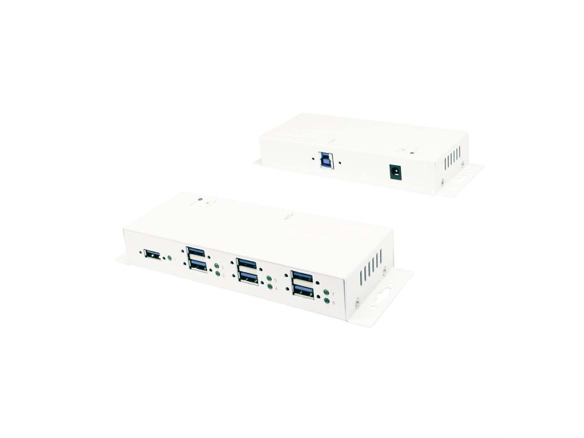 EXSYS EX-1189HMVS-3W Hub à 7 ports USB3.2 Gen1