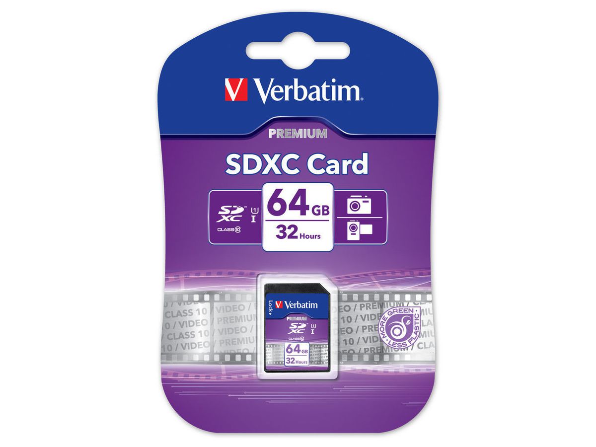 Verbatim VB-SDXC10-64G mémoire flash