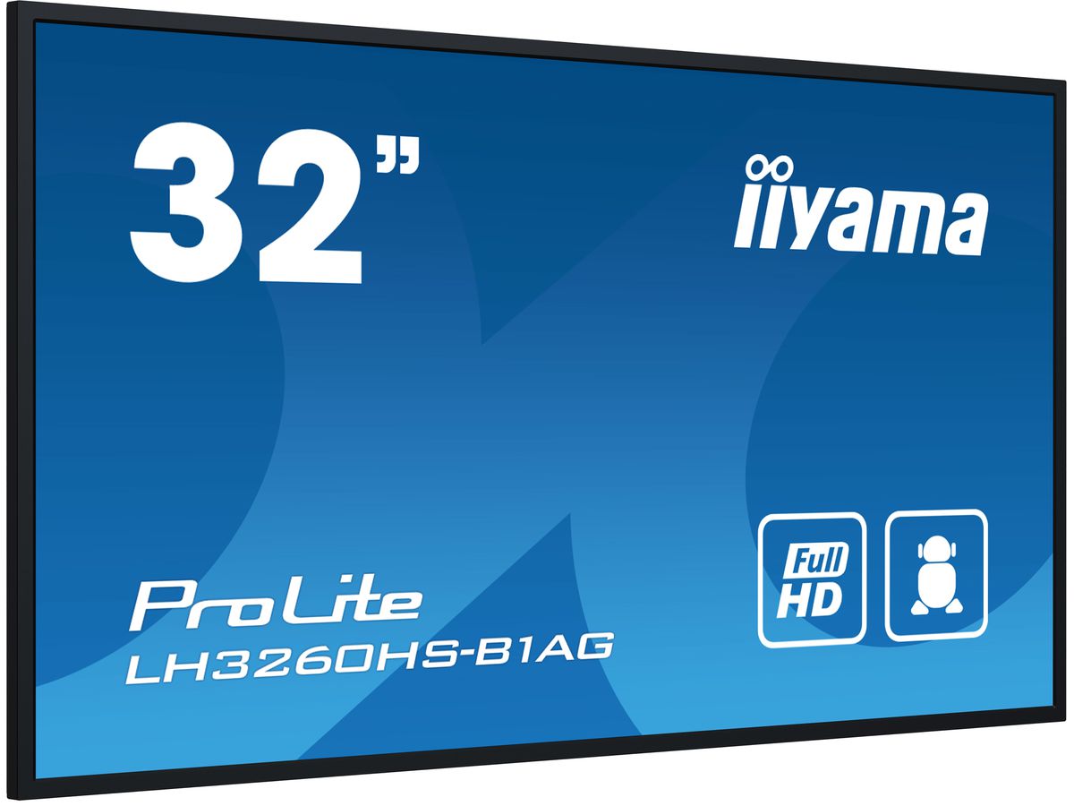 IIYAMA PROLITE ECRAN 31,5'' FHD 24/7, 3 x HDMI MINI JACK 2x10W