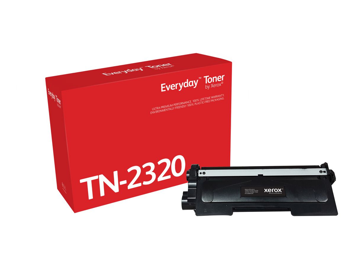 Everyday Toner Mono ™ de Xerox compatible avec Brother TN-2320, Grande capacité