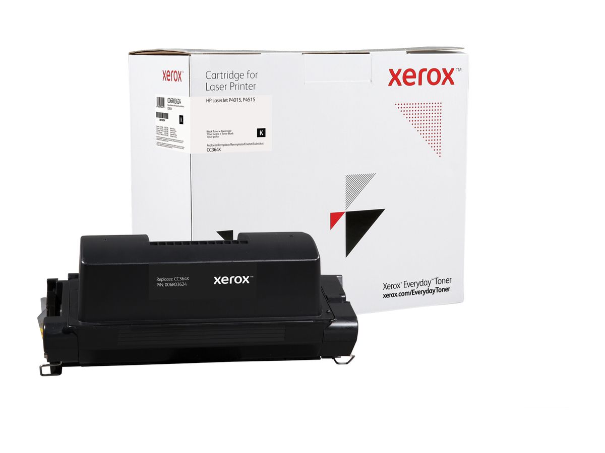 Everyday Toner Noir ™ de Xerox compatible avec HP 64X (CC364X), Grande capacité
