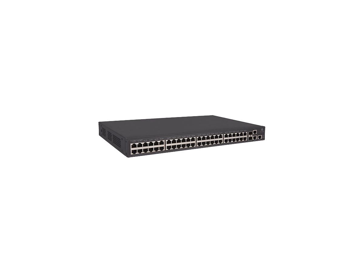 Hewlett Packard Enterprise 1950-48G-2SFP+-2XGT Commutateur de réseau géré Gigabit Ethernet (10/100/1000) Noir