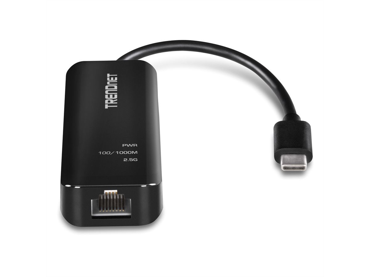 TRENDnet TUC-ET2G Adaptateur USB-C 3.1 vers Ethernet 2.5 GBASE-T