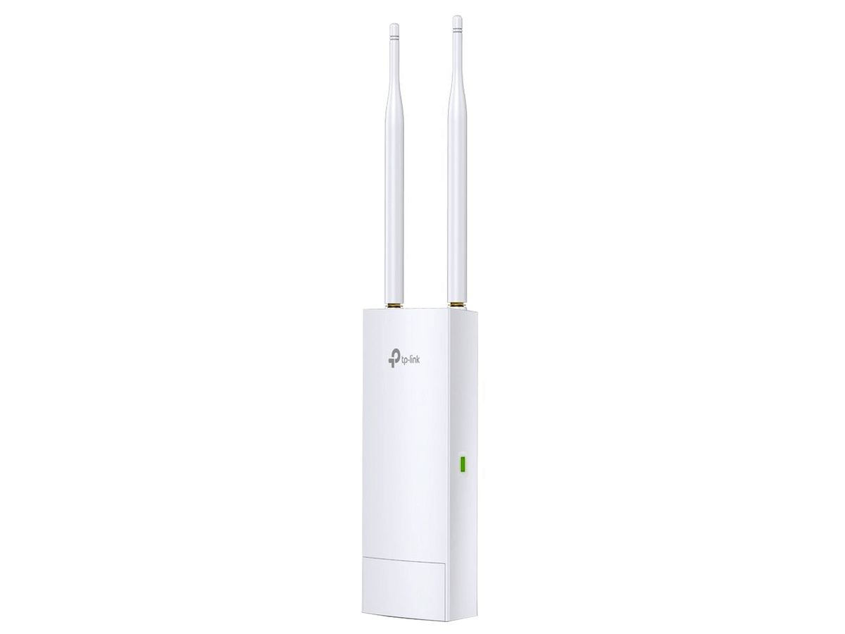 TP-Link EAP110-Outdoor 300 Mbit/s Blanc Connexion Ethernet, supportant l'alimentation via ce port (PoE)