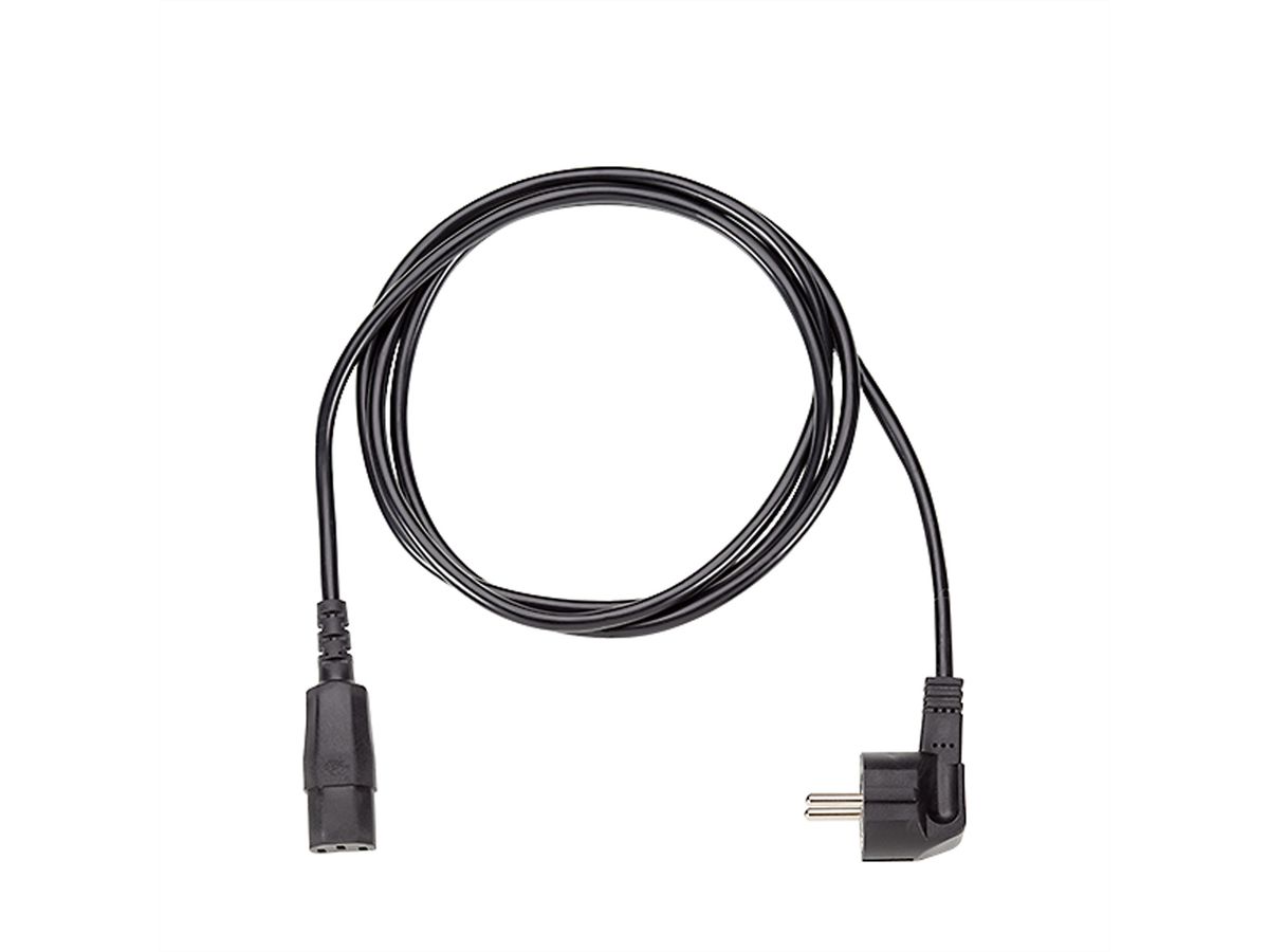 BACHMANN Câble d'alimentation H05VV-F 3G1,0mm² sw, 3,0m, type 30/35 C13