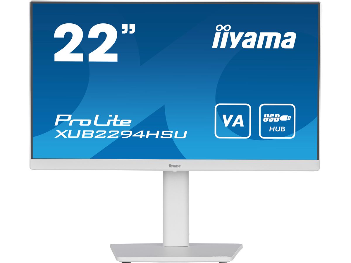 iiyama ProLite 54,6 cm (21.5") 1920 x 1080 pixels Full HD Blanc