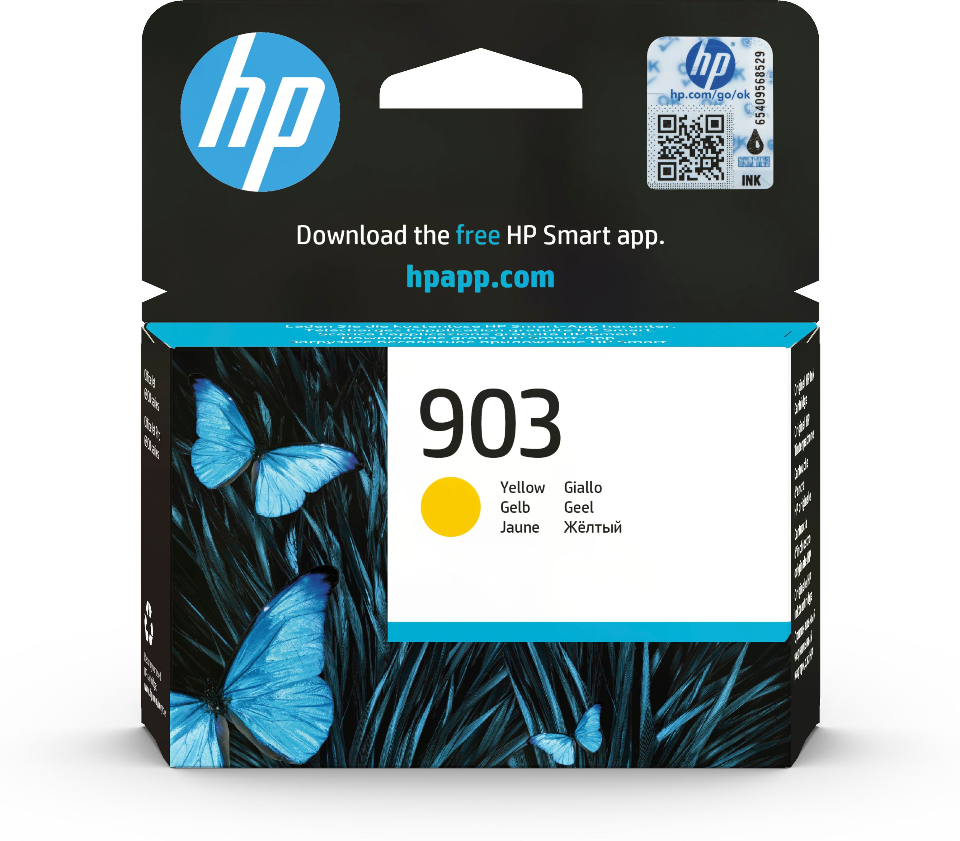 HP 903 cartouche dencre jaune authentique pour HP OfficeJet Pro