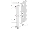 SCHROFF Plug-In Unit Kit avec poignée trapézoïdale, non blindé, gris, 6 U, 10 HP
