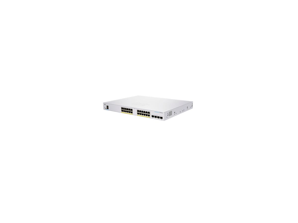 Cisco CBS350-24P-4X-EU commutateur réseau Géré L2/L3 Gigabit Ethernet (10/100/1000) Argent