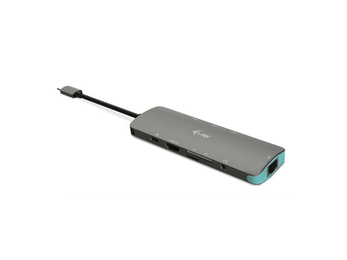 i-tec Metal USB-C Nano Docking Station 4K HDMI LAN + Power Delivery 100 W