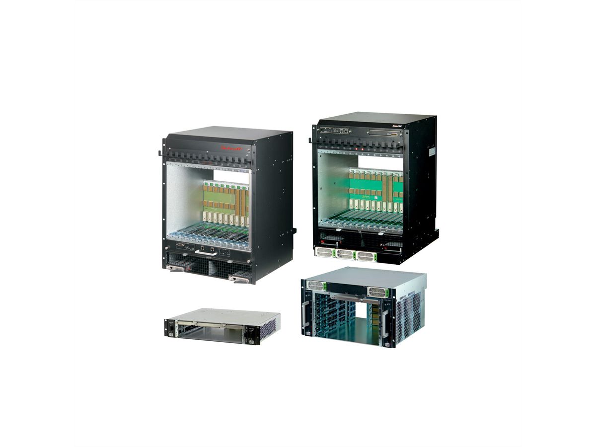 SCHROFF ATCA System 300/40 Series, 6 slot, AC, Replicated Mesh, Radial IPMB