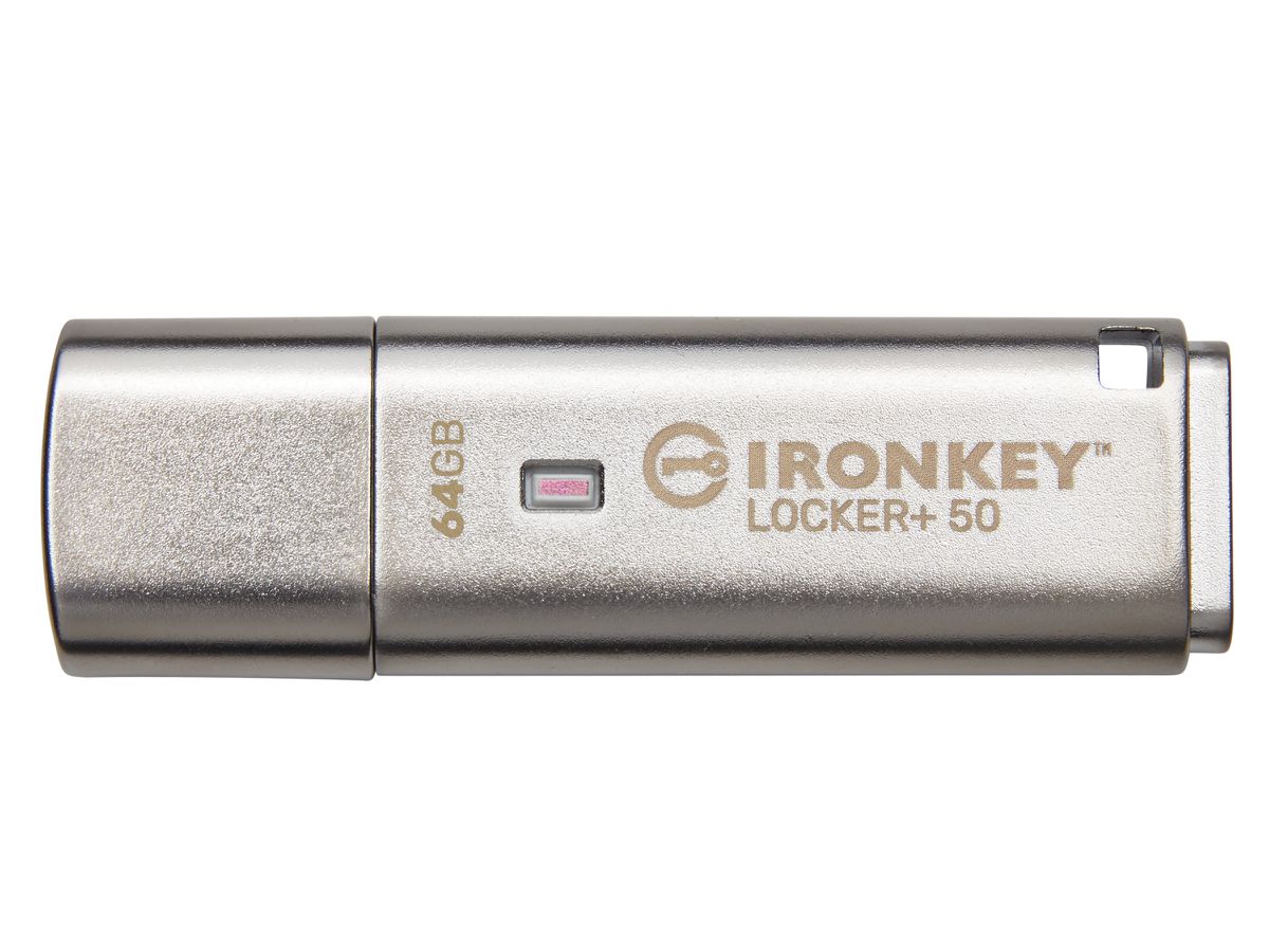 Kingston Technology IronKey 64 Go IKLP50 AES USB, w/256bit Encryption