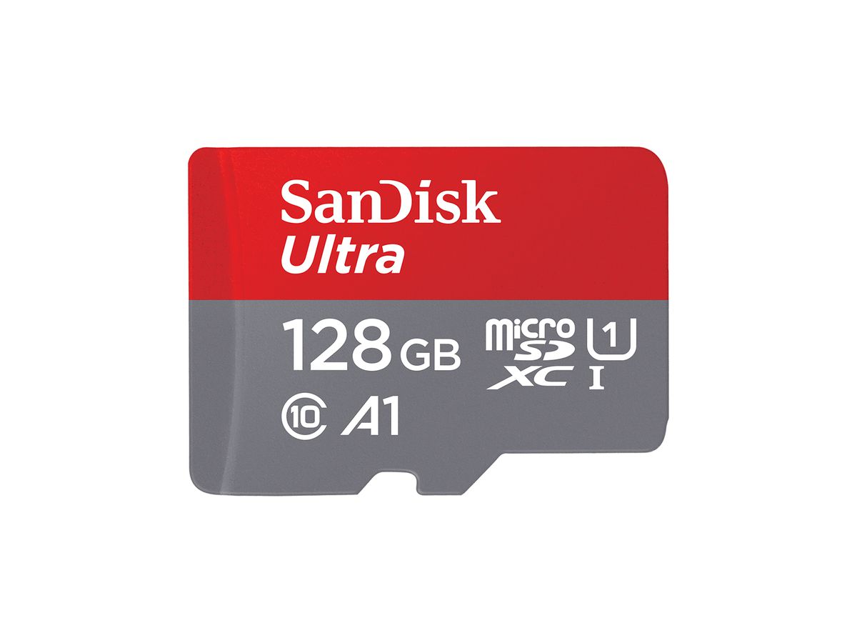 SanDisk Ultra microSD mémoire flash 128 Go MicroSDXC UHS-I Classe 10