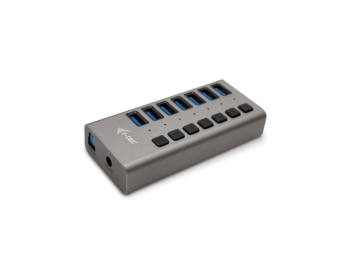 i-tec USB 3.0 Charging HUB 7port + Power Adapter 36 W