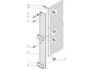 SCHROFF Plug-In Unit Kit avec poignée trapézoïdale, non blindé, gris, 6 U, 10 HP