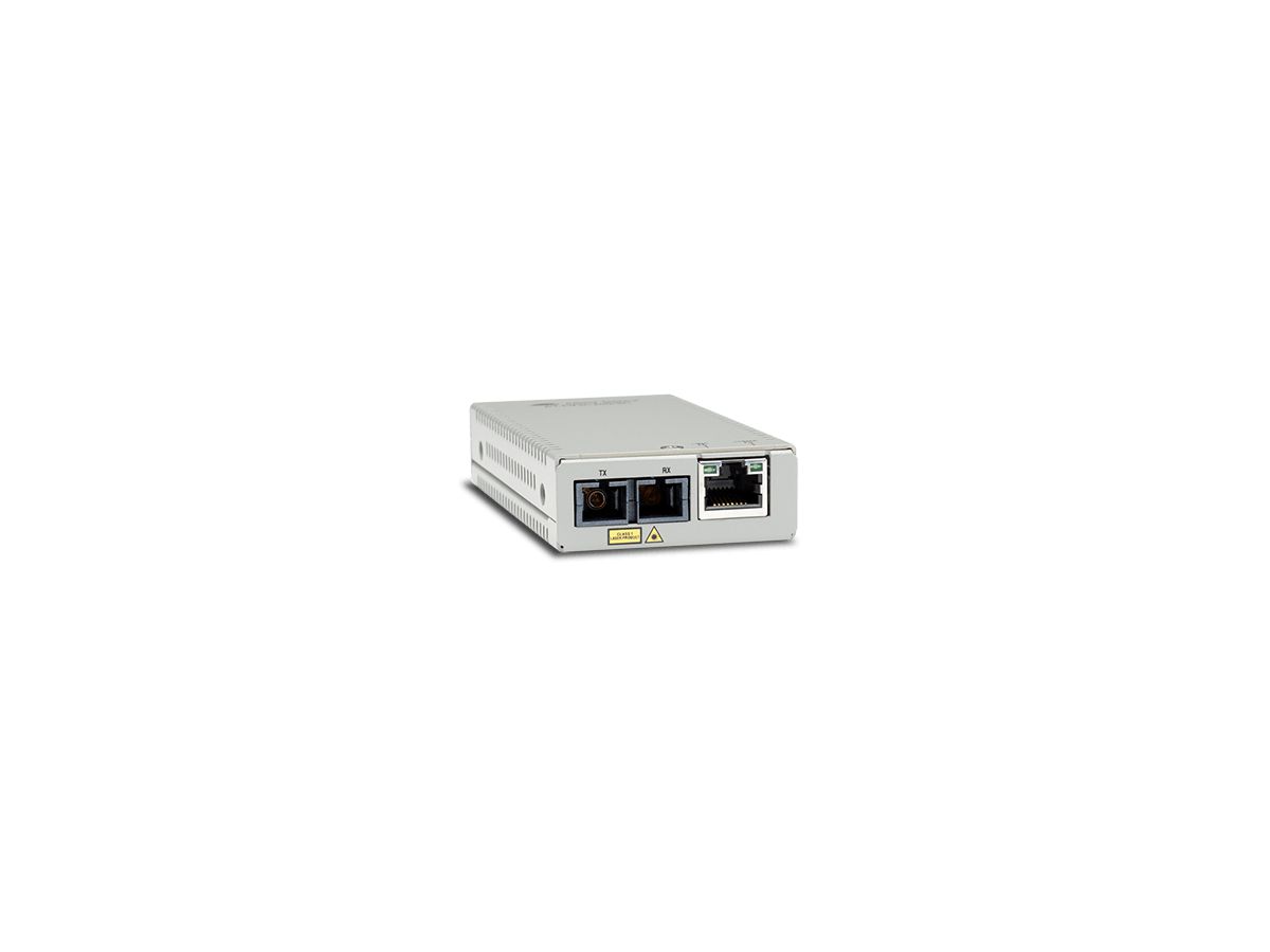 Allied Telesis AT-MMC200LX/SC-TAA-60 convertisseur de support réseau 100 Mbit/s 1310 nm Gris