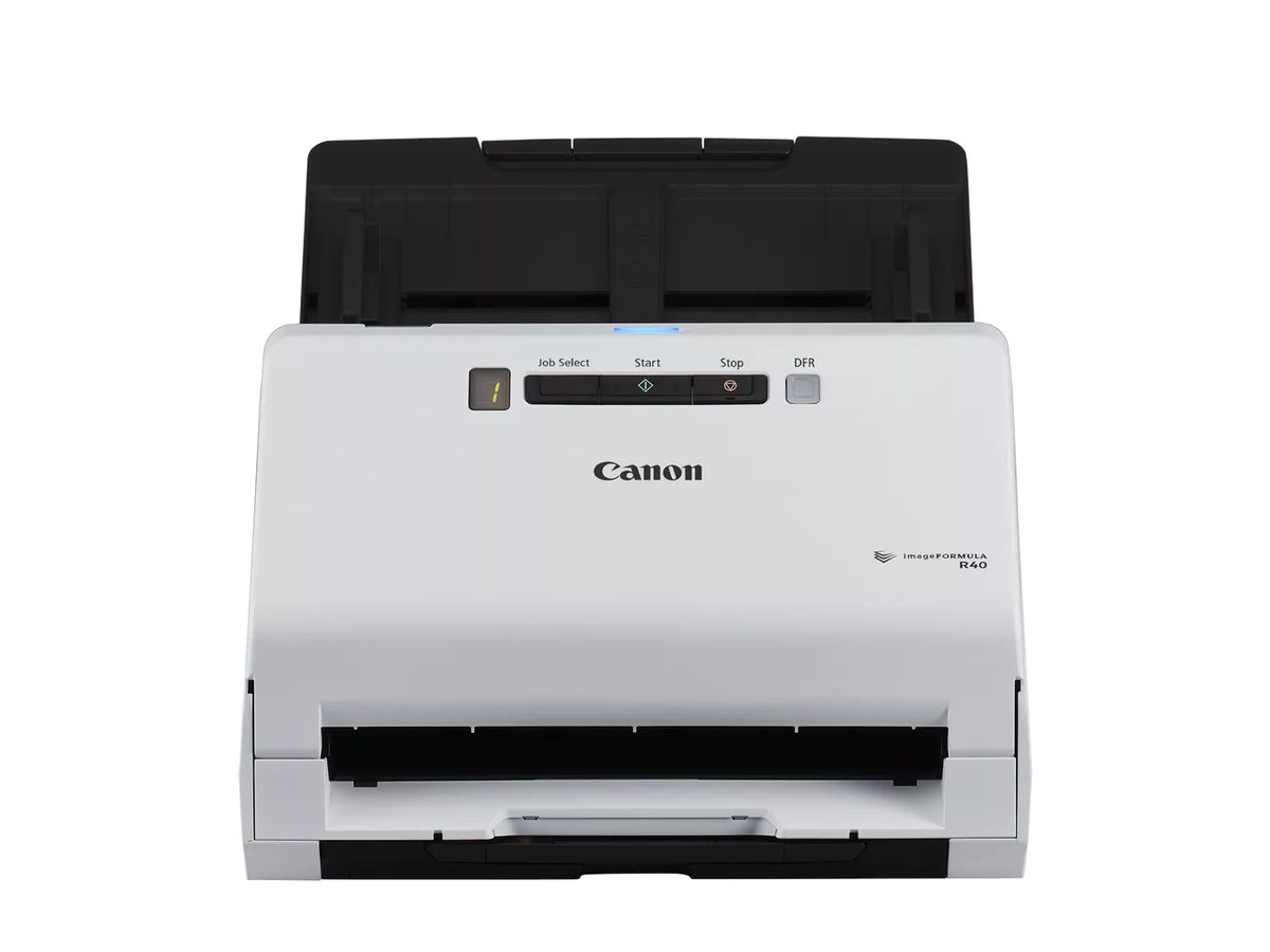 Canon imageFORMULA R40 Chargeur automatique de documents + Scanner à feuille 600 x 600 DPI A4 Noir, Blanc