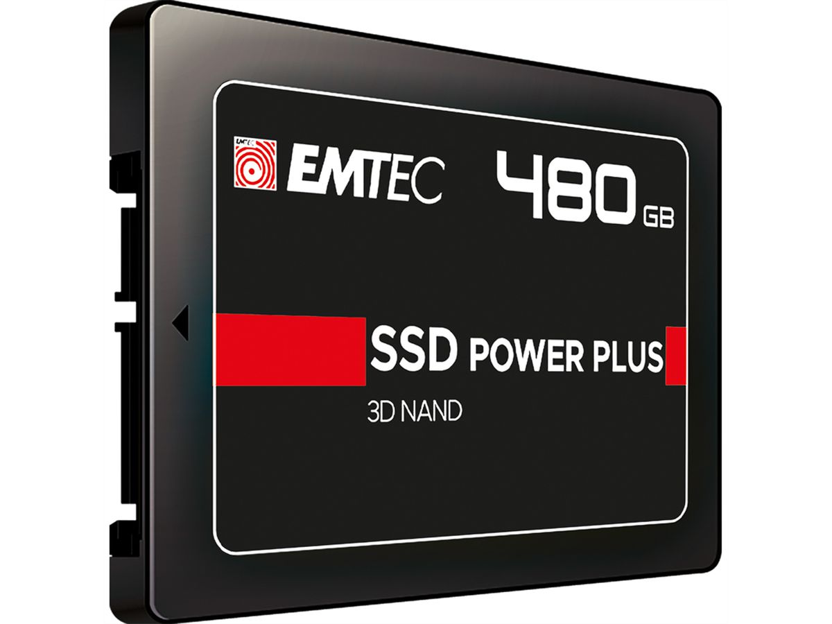 EMTEC SSD interne X150 480GB, SSD Power Plus, 2.5, SATA III 6GB/s