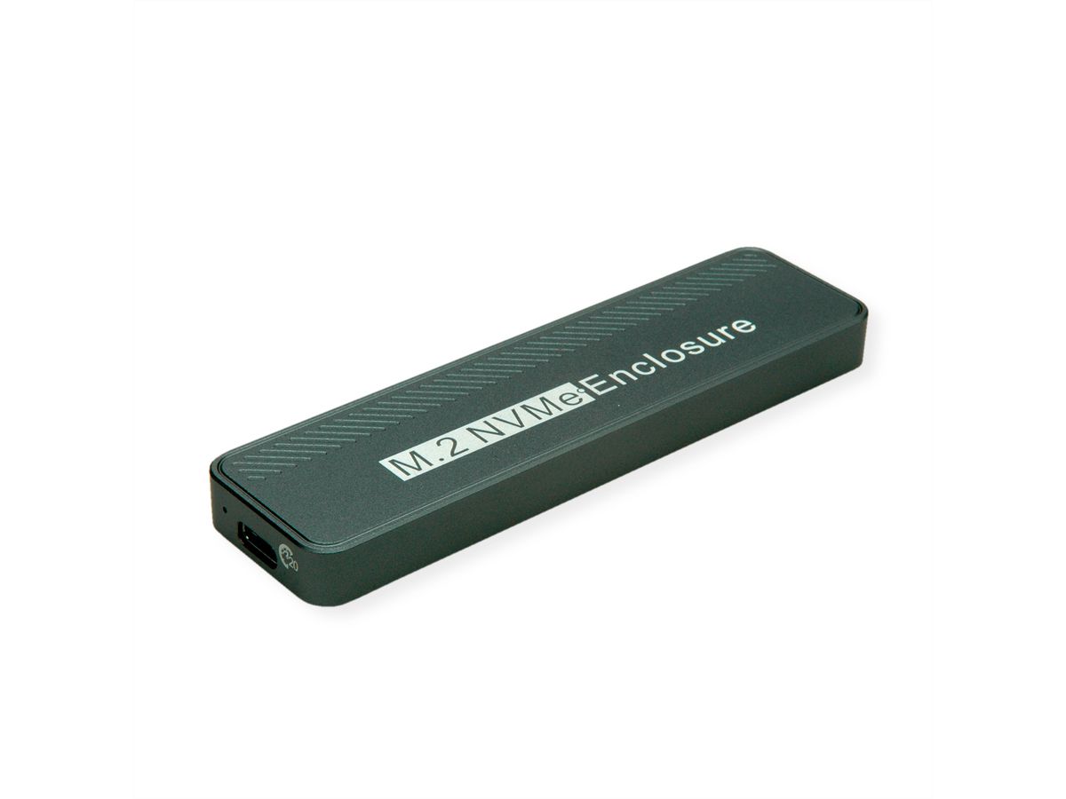 VALUE Boîtier externe SSD, M.2, NVMe - USB 3.2 Gen 2x2 type C