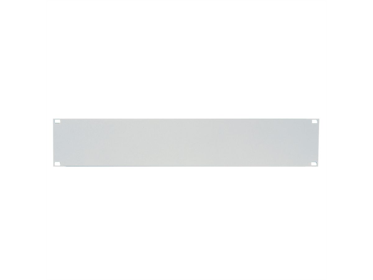 Cache 19" 3UH RAL 7035, gris