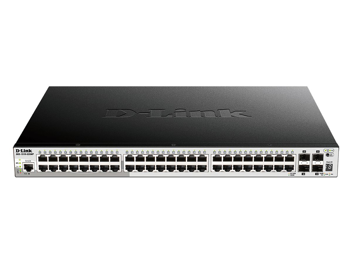 D-Link DGS-1510-20/E commutateur réseau Géré L2/L3 Gigabit Ethernet (10/100/1000) 1U Gris