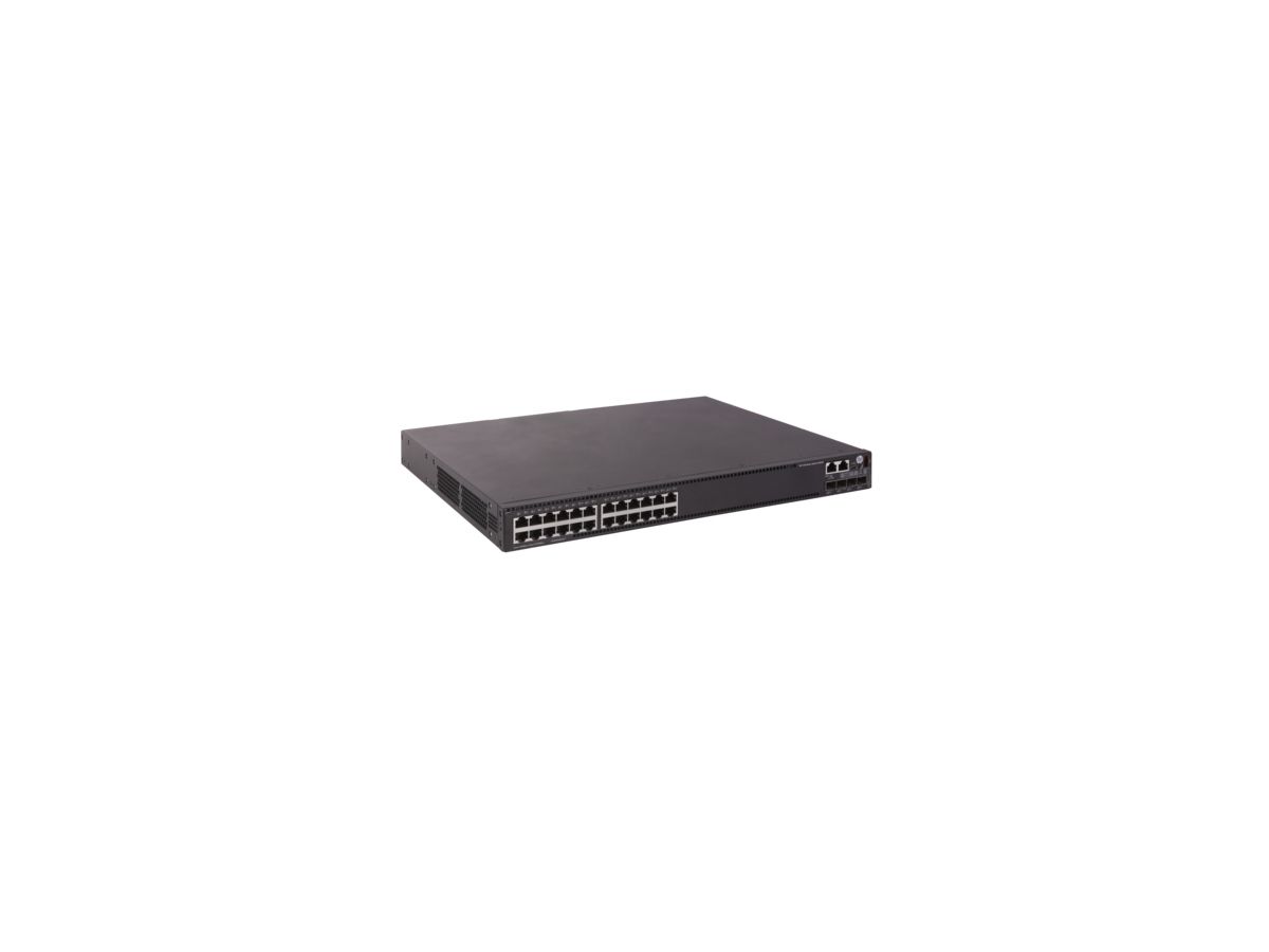 Hewlett Packard Enterprise 5130 24G 4SFP+ 1-slot HI Switch Géré L3 Gigabit Ethernet (10/100/1000) 1U Noir