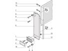 SCHROFF Plug-In Unit Kit avec poignée trapézoïdale, blindé, gris, 3 U, 12 HP