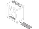 SCHROFF Epcase Tapis filtrant pour 19'' mallette 500-600D (x3)