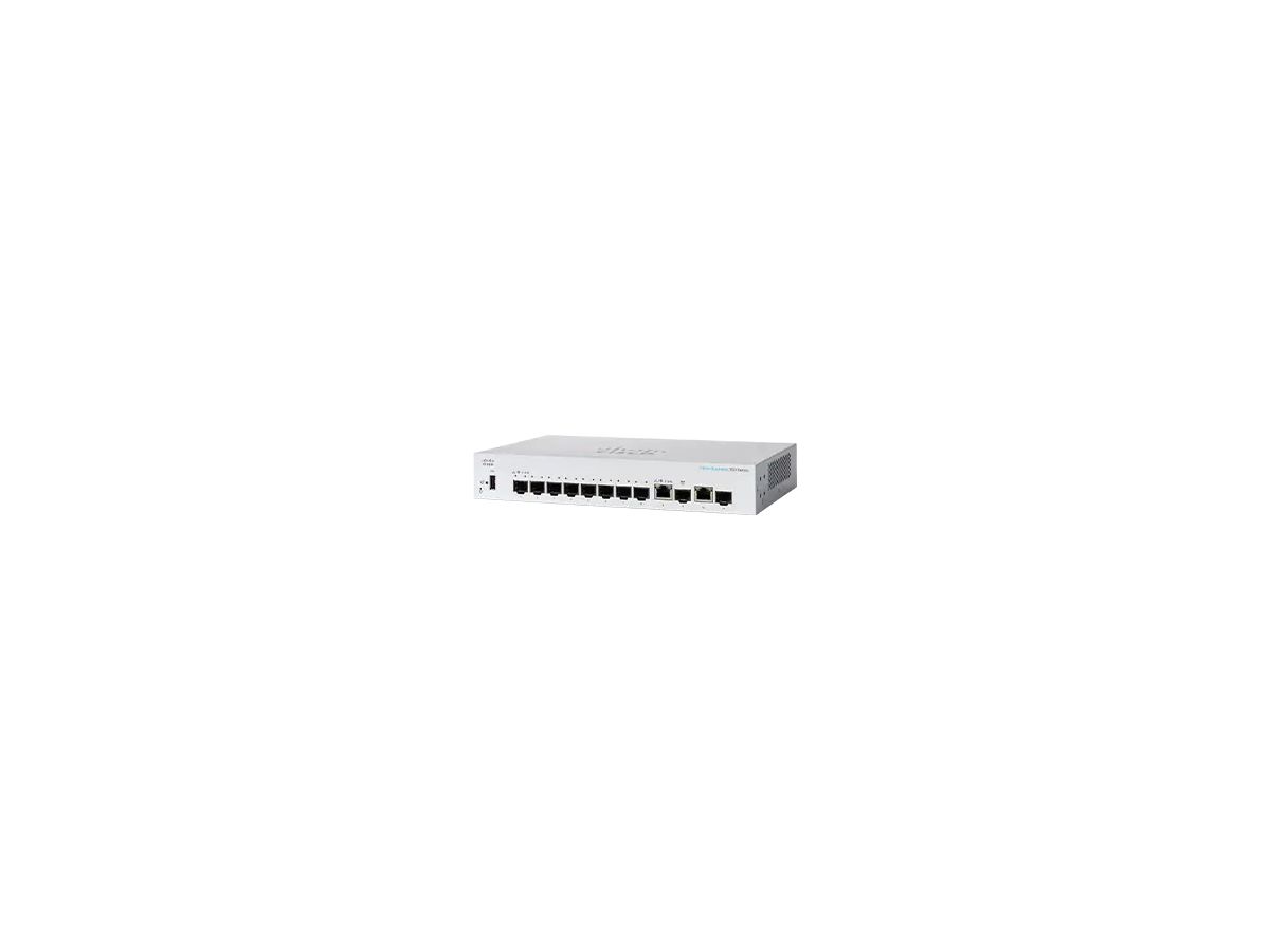 Cisco CBS350 Géré L3 Gigabit Ethernet (10/100/1000) 1U Noir, Gris