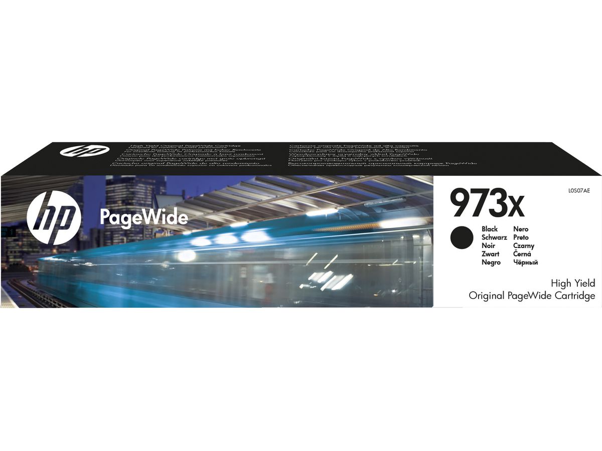 HP 973X cartouche PageWide Noir grande capacité authentique