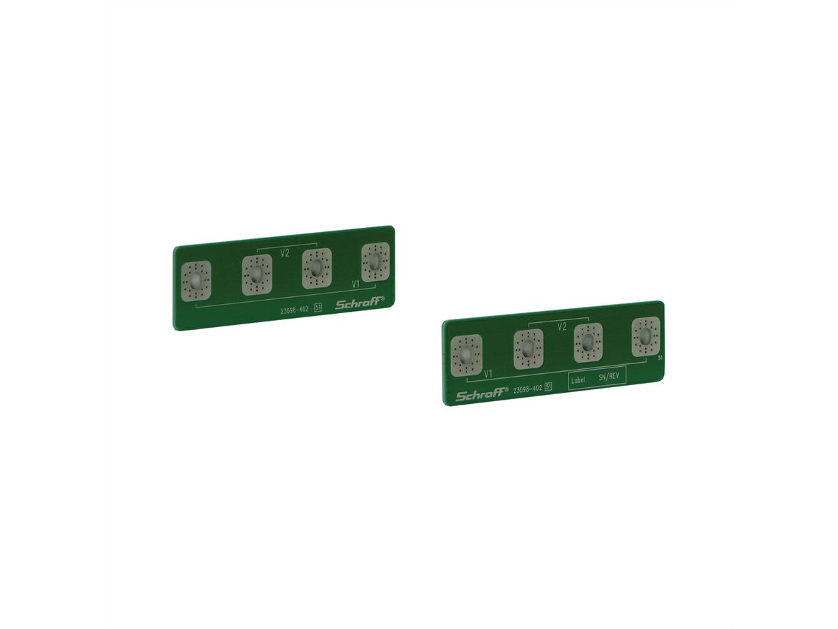 SCHROFF CPCI Serial Power Adapter Board, 2 x V1, 2 x V2, 1221