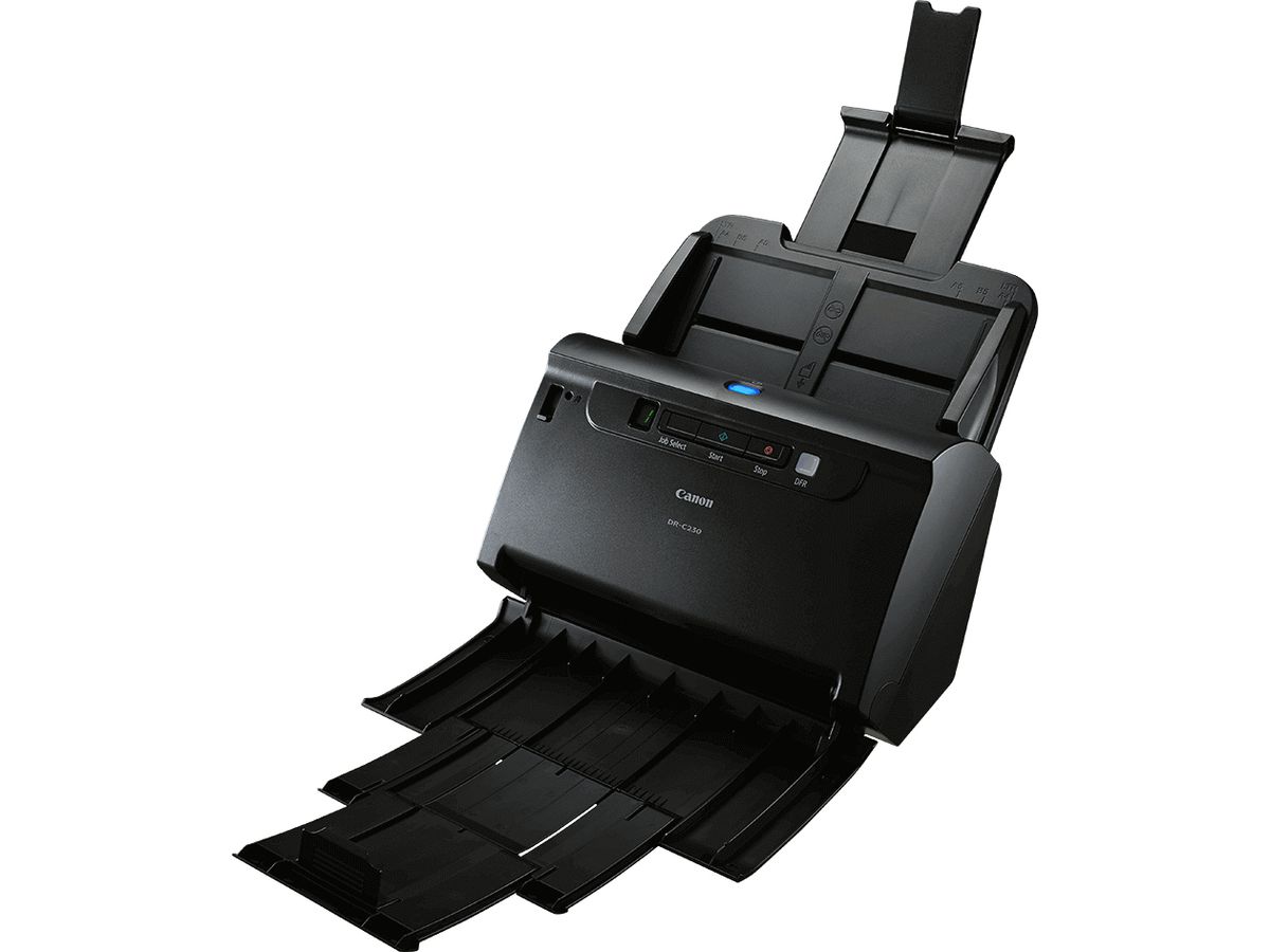 Canon imageFORMULA DR-C230 600 x 600 DPI Alimentation papier de scanner Noir A4