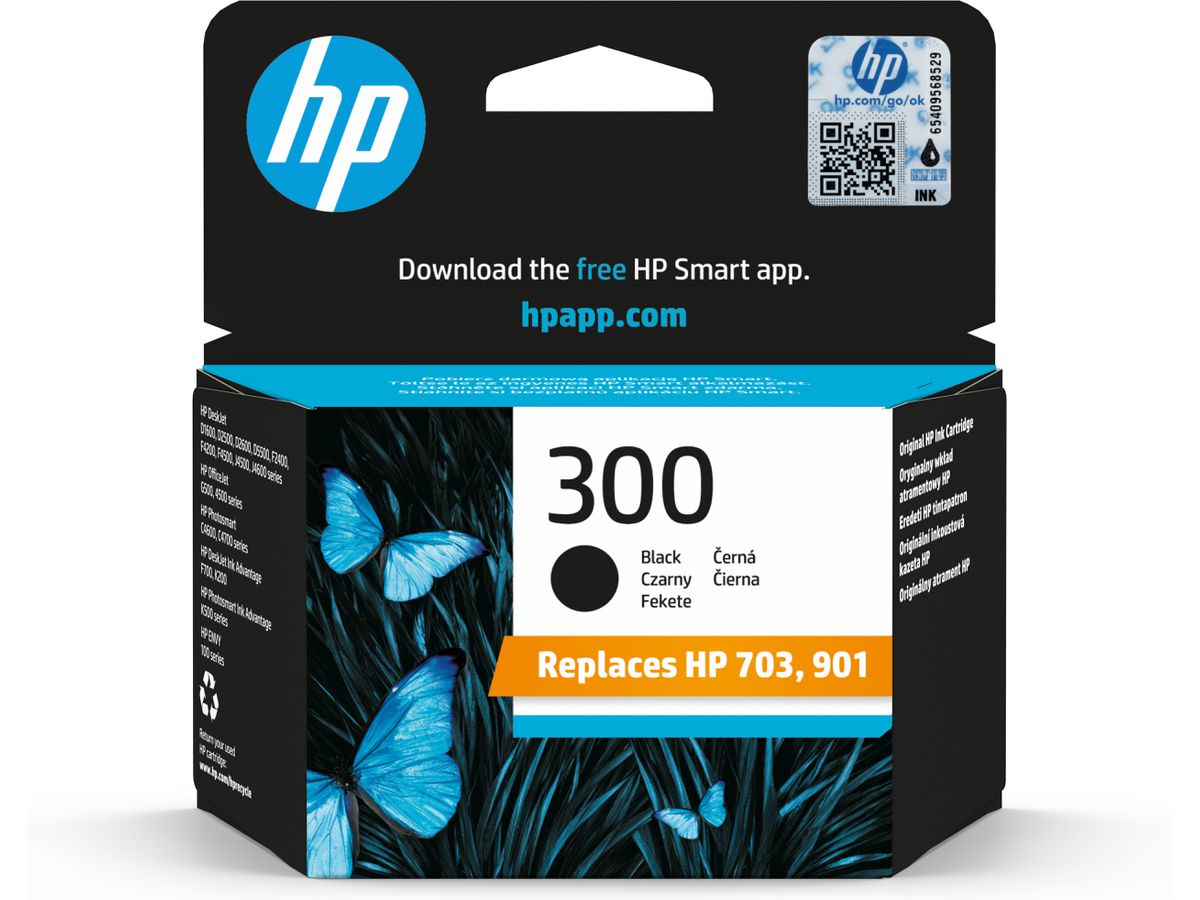 HP 300 cartouche d'encre noir authentique