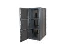 SCHROFF Varistar Colocation Cabinet, RAL 7021, 4 compartiments, 47 U, 2200H, 600W, 1200D