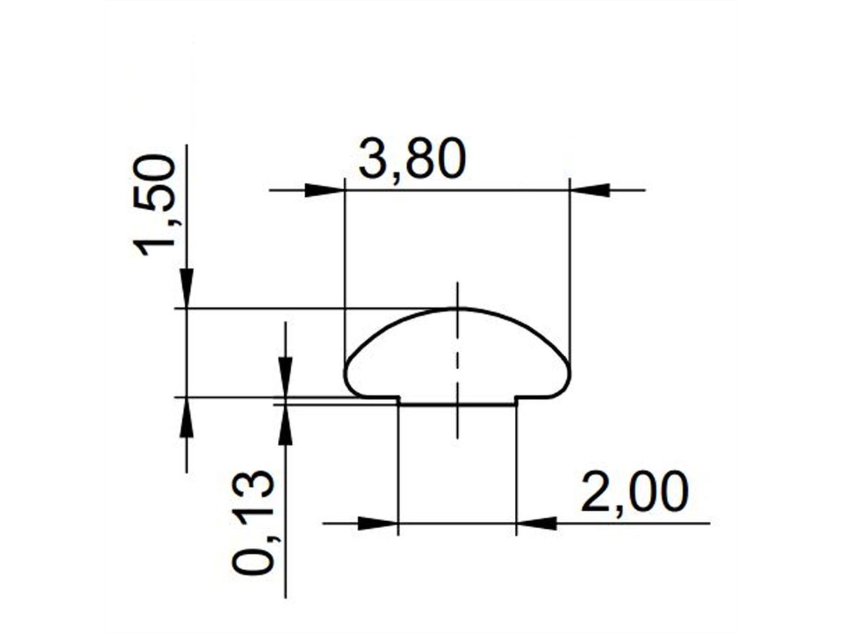 SCHROFF Front Panel EMC Textile Shielding Kit, -40?+70°C, 9 U, 100 Pieces