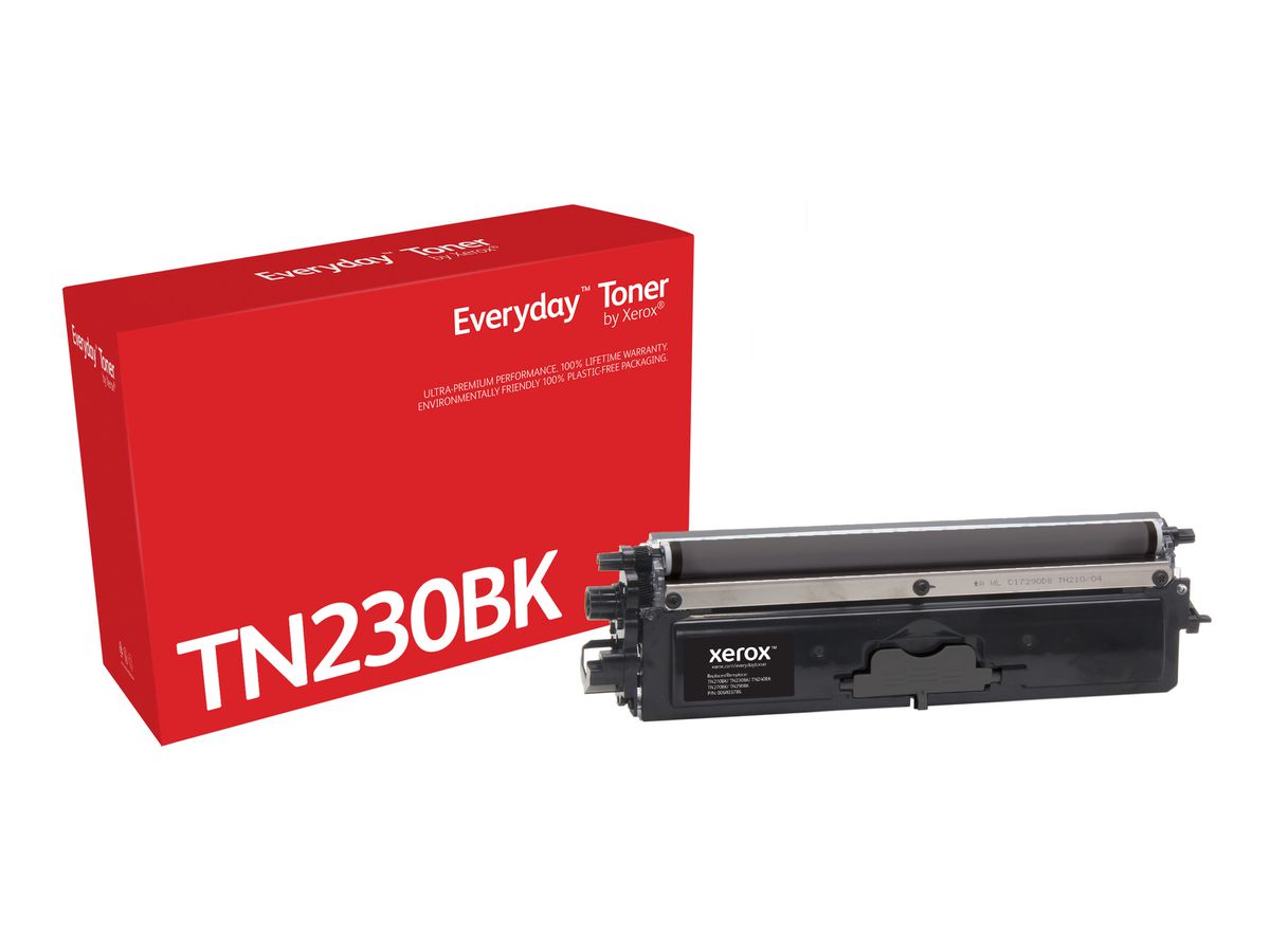 Everyday Toner Noir ™ de Xerox compatible avec Brother TN230BK, Capacité standard