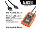 KLEIN TOOLS ET920 Appareil de mesure numérique USB, USB-A et USB-C