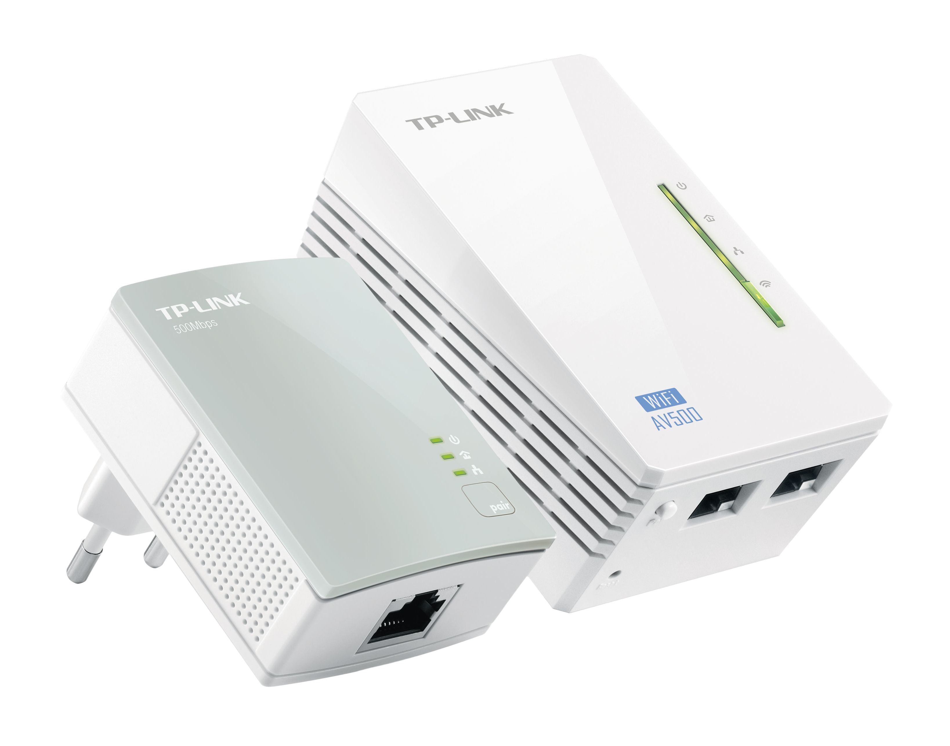 TP-Link TL-WPA4220 KIT Adaptateur réseau CPL 300 Mbit/s Ethernet/LAN Wifi  Blanc 1 pièce(s) - SECOMP France