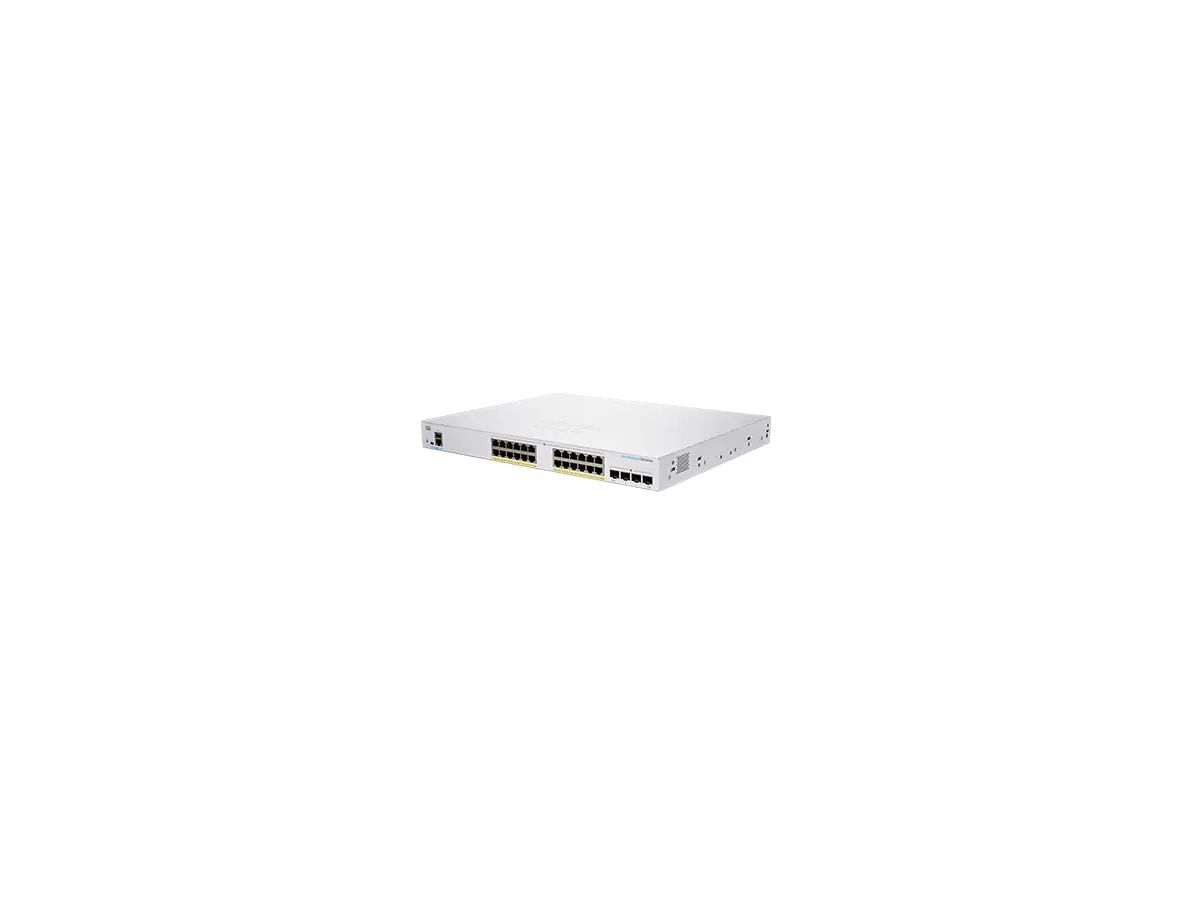Cisco CBS250-24P-4G-EU commutateur réseau Géré L2/L3 Gigabit Ethernet (10/100/1000) Argent