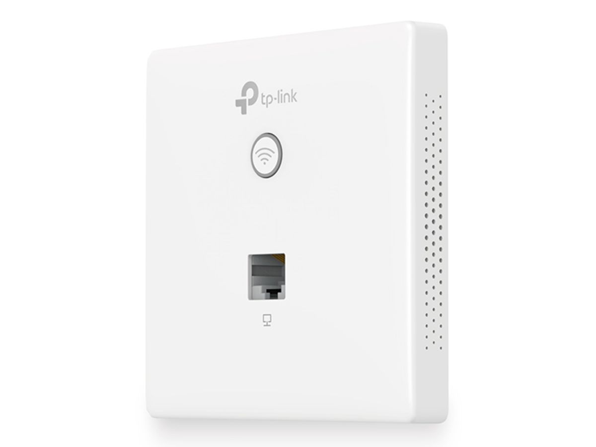 TP-Link EAP115-Wall 300 Mbit/s Blanc Connexion Ethernet, supportant l'alimentation via ce port (PoE)