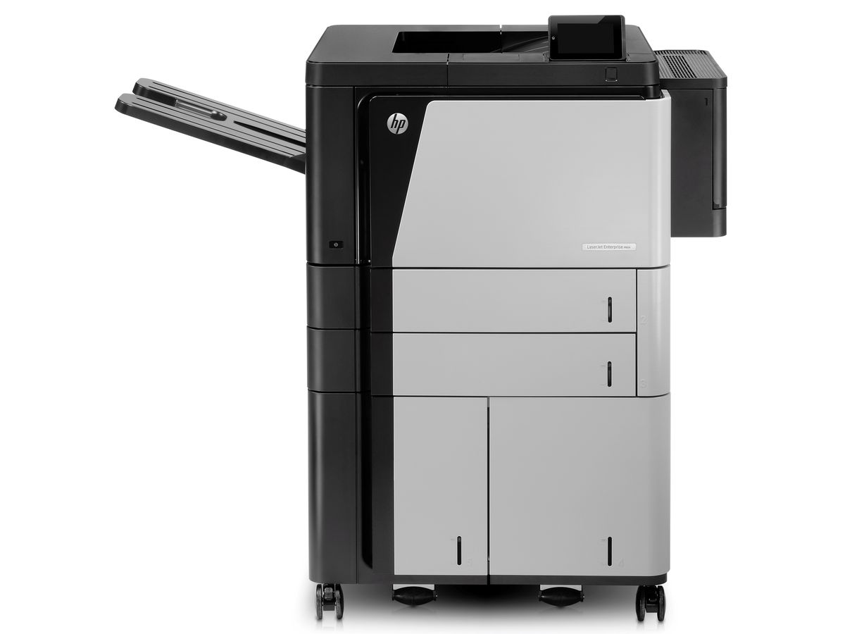 HP LaserJet Enterprise Imprimante M806x+, Noir et blanc, Imprimante pour Entreprises, Impression, Impression USB en façade, Impression recto-verso