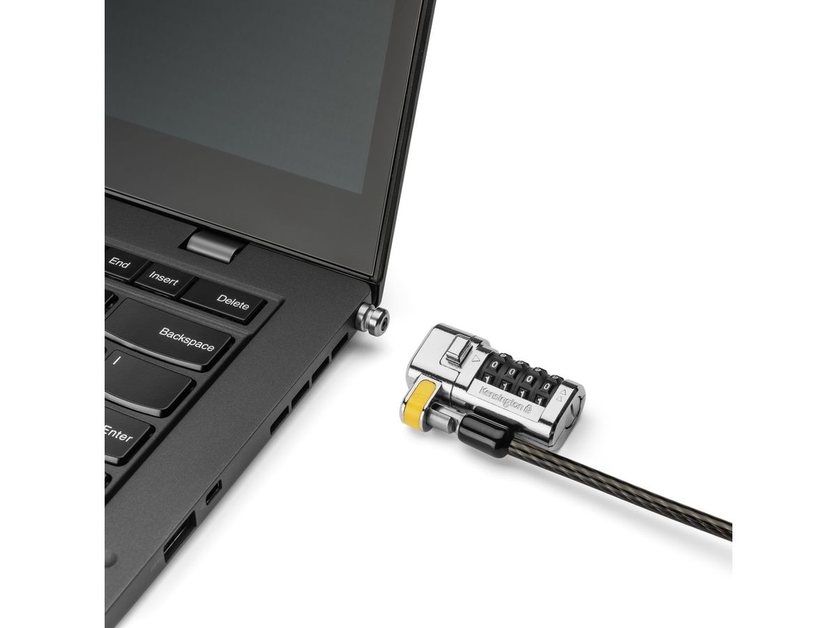 Kensington Câble de sécurité universel ClickSafe® à combinaison - Option passe