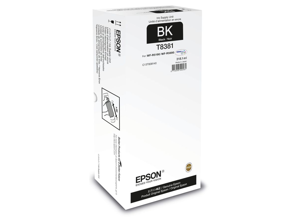 Epson Unité d'alimentation en encre Noire XL cartouche d'encre